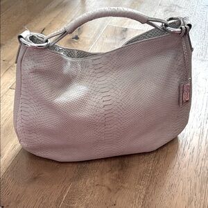 Talbots Ultra Luxe Snake Leather Hobo